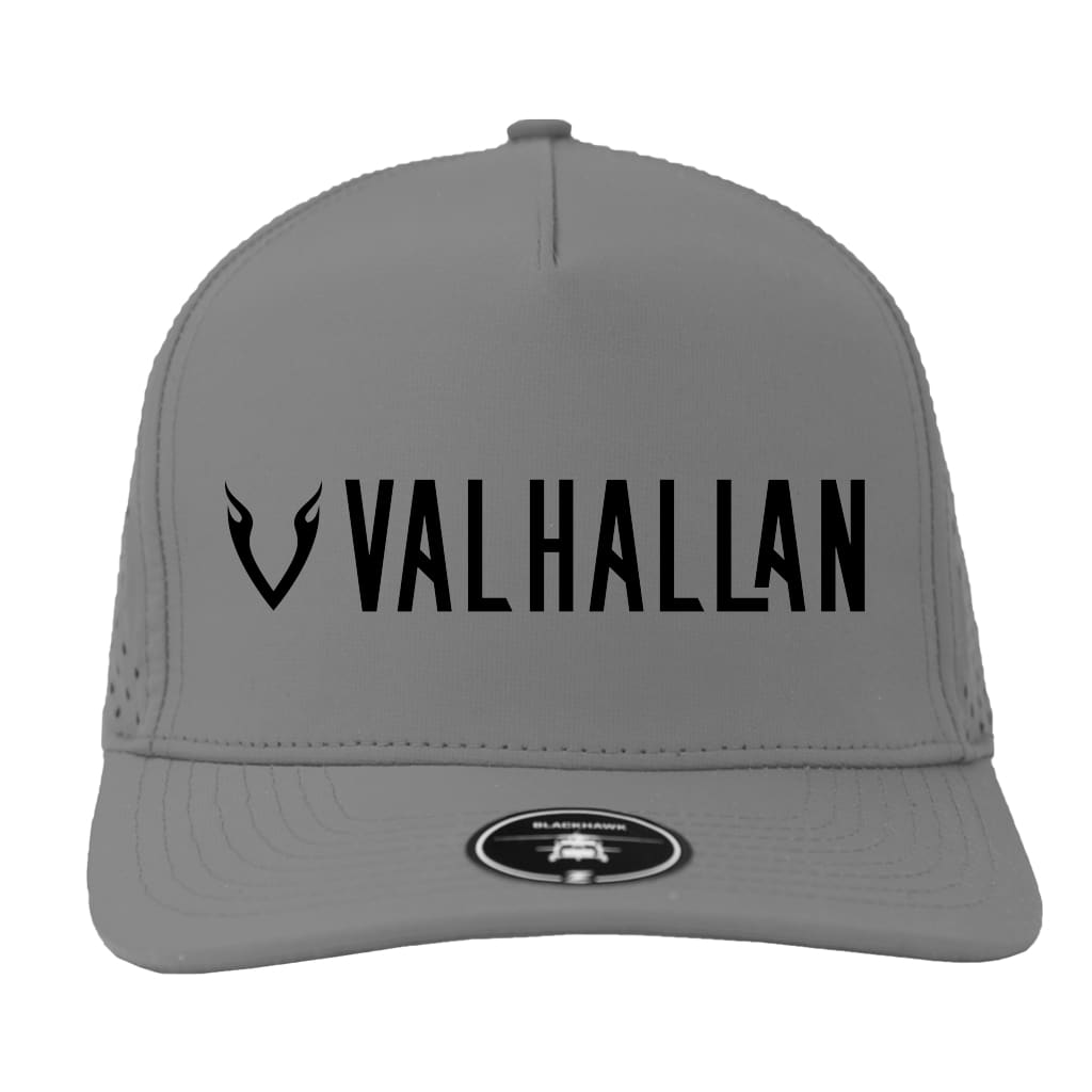 Valhallan Zapped Grey - Black Stitch