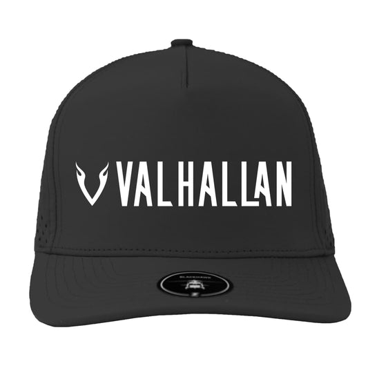 Valhallan Zapped Black - White Stitch