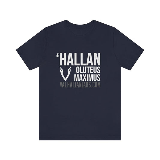 Valhallan ‘Hallan Gluteus Maximus T-Shirt - Navy / XS