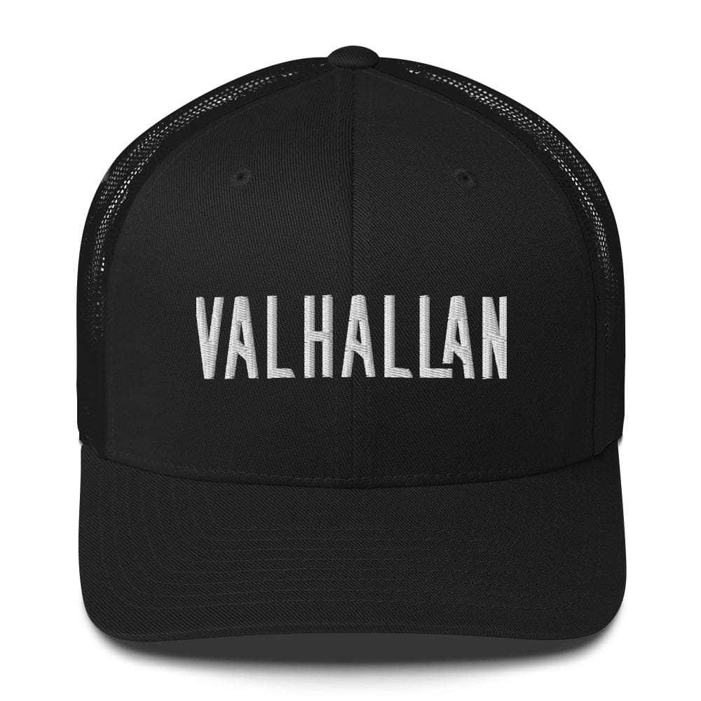 Valhallan Trucker Cap - Black