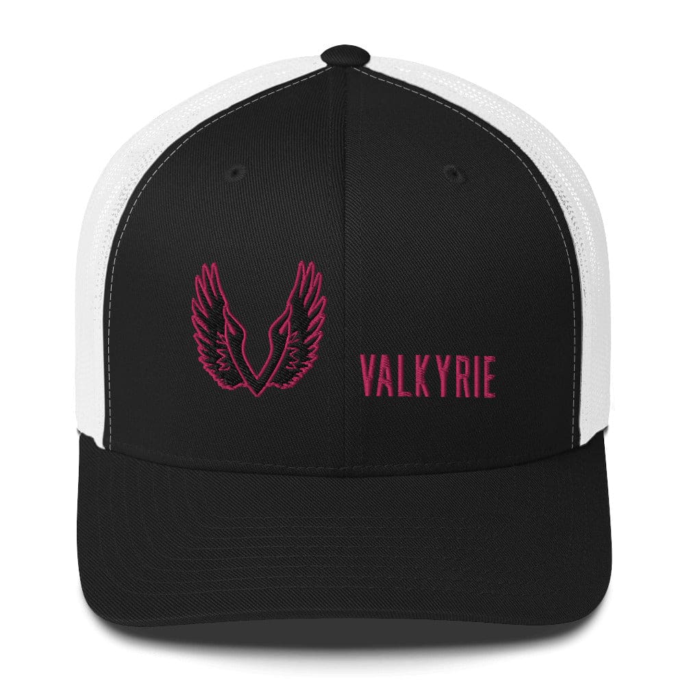 Valhallan Valkyrie Trucker Cap - Black/ White