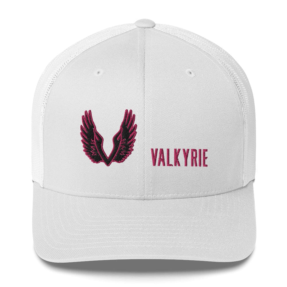 Valhallan Valkyrie Trucker Cap - White